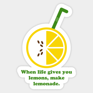 Lemon makes Lemonade Sticker